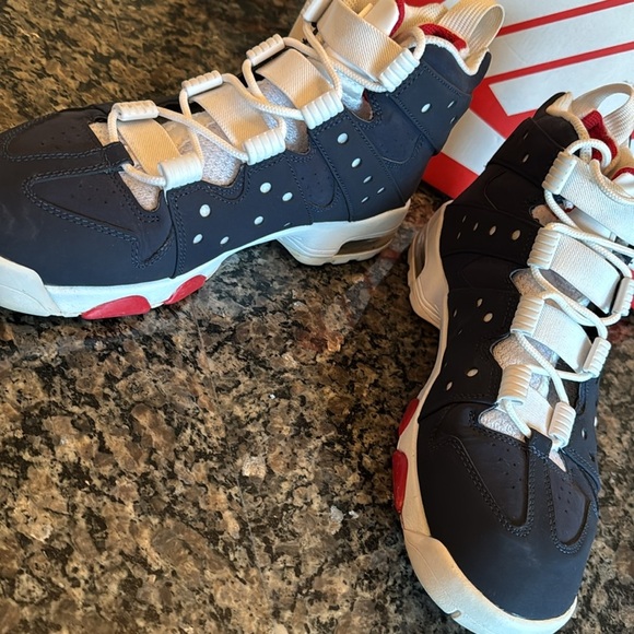 Nike Air Max2 CB ‘94 Obsidian USA Navy and Red Sneakers EUC 10.5 - Picture 14 of 17